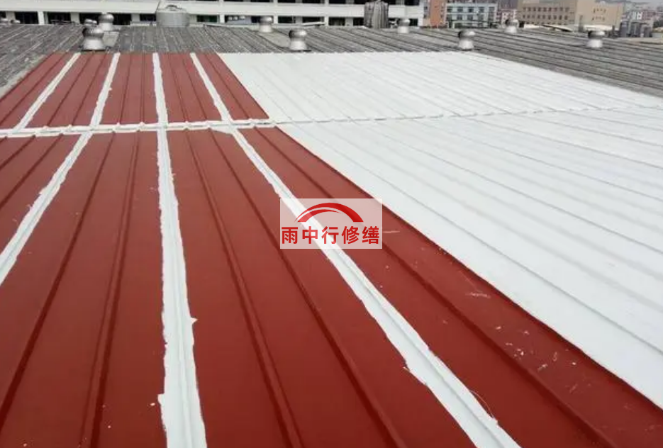 湖南万达广场商业钢结构金属屋面防水工程